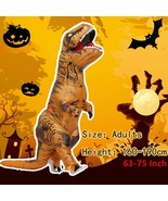 T-Rex Inflatable Costume Party Cosplay Halloween Blow Up Outfits For Adult - $42.98