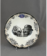 Royal Stafford Set Of 4 Victorian English Pottery Salad/Soup Bowls Skull... - £58.83 GBP