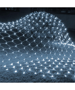 Christmas 360 LED Net Lights, 12FT X 5 FT Connectable Waterproof String ... - €23,41 EUR