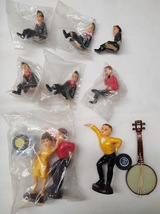 Vintage 1950&#39;s Cake Decorations or Doll House Figurines 11 pc Dance Party - £19.57 GBP