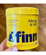 90 Count Finn Allergy&amp; Itch Supplement Dogs Supports Seasonal Allergies ... - £29.33 GBP