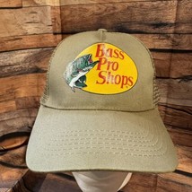 Bass Pro Shops Men&#39;s Trucker Hat Cap Mesh SnapBack Beige Tan Outdoors Fishing - $13.99