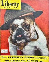 WWII US Marines Bulldog Liberty Magazine 1942 USMC - £51.89 GBP