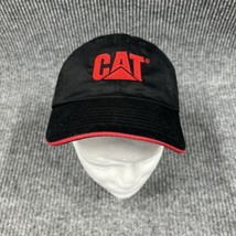 Caterpillar CAT Equipment Men Hat Cap Black Red Adjustable Carter Machinery Logo - £18.94 GBP