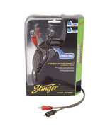 STINGER 17FT 1000 SERIES 2CH COAXIAL RCA - $73.80 CAD