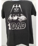 Star Wars #1DAD Mens Black T-Shirt Size Medium - £20.03 GBP