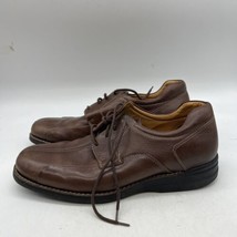 Johnston And Murphy Mens Dress Shoes Brown Leather Lace Up  Size 11  - £22.53 GBP