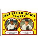 2021 Topps Heritage Rookie Stars Baseball Card of E. Florial/C.Schmidt #158 - $3.27