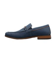 Stacy Adams Richardson Moc Toe Bit Slip On Shoes Navy 25746-410 image 4