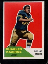 1960 Fleer #104 Charlie Kaaihue Nm Raiders *XR31612 - $11.76