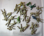 Plastic Soldiers 1950s Vintage Army Men United States lot of 29 - $24.70