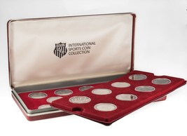 1984 International Jeux Collection De 20 Preuve Pièces De Différentes Nations - £513.59 GBP