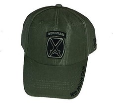 10TH MOUNTAIN DIVISION (ODGREEN) HAT - $25.00