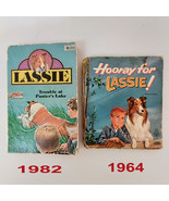 Vintage Lassie Trouble at Panter&#39;s Lake 1982 Hooray for Lassie 1964 Firs... - $29.00