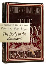 Katherine Hall Page The Body In The Basement Signed 1st Edition 1st Printing - £84.53 GBP
