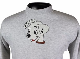 VTG 80s 101 DALMATIANS Hand Painted SWEATSHIRT Sm 50/50 Made In USA! OOA... - £23.29 GBP