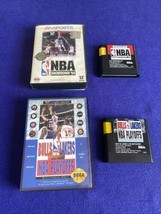 NBA Sega Genesis Game Lot of 2 - Bulls Vs Lakers + Showdown 94 - Tested! - $10.35