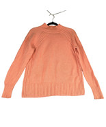 Pendleton Womens Medium Sweater Mock Neck Pullover Orange Long Sleeve Co... - $16.03