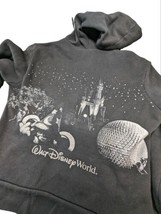 Walt Disney World Theme Parks Originals Black Full Zip Jacket Women&#39;s Large - £12.74 GBP