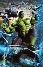 Greg Horn Signed 11x17 Hulk City Rampage Photo BAS - £38.05 GBP