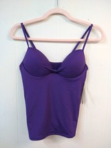 Apt 9 NWT WM 10 Royal Purple Tankini Top Push-Up with Underwire Adjustab... - £18.70 GBP