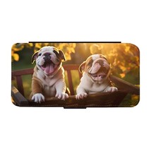 English Bulldog Puppies Samsung Galaxy S22 Ultra Flip Wallet Case - £15.73 GBP