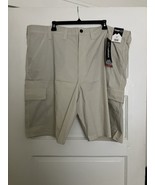 Wrangler Shorts ATG  Cargo Outdoors Pockets Beige Khaki Men&#39;s Size 46 NEW - $13.86