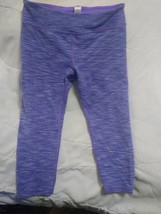 Ivivva By Lululemon  Purplish Blue Capri Sz 14 - £19.38 GBP