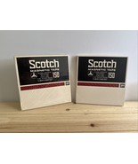 2 Scotch Magnetic Reel-to-Reel RTR Tapes 150 - 1/4”x 1800&#39; -new Unsealed... - $439.53 MXN