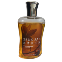 Bath &amp; Body Works Signature Collection Sensual Amber Shower Gel 10 oz - £27.57 GBP