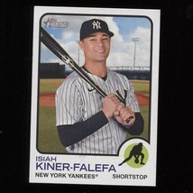 2022 Topps Heritage High Number Isiah Kiner-Falefa Base #579 New York Yankees - £1.55 GBP