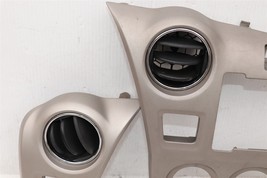 09-13 Toyota Matrix 09-10 Pontiac Vibe Radio Bezel Dash Trims Ac Ctrl Panel Vent image 6