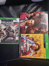 Set Of 2 Gears Of War 4 + Yakuza Like A Dragon (Steelbook + Slip) Xbox One - £13.95 GBP