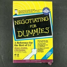 Negotiating for Dummies Audiobook Michael C Donaldson &amp; Mimi Cassette Tape - $16.00