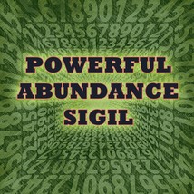 Abundance Sigil,  Your Gateway To A Life Of Abundance And Fulfillment - £2.60 GBP