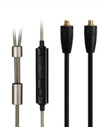 Replacement Audio Cable remote &amp; mic For Shure SE215 SE315 SE425 SE535 S... - €25,88 EUR