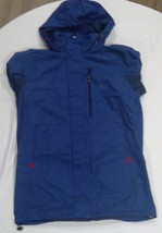 IZOD Blue Zip Pocket Jacket Coat Men’s Size L Large - £23.48 GBP