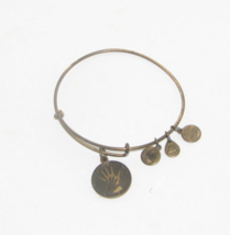 Alex and Ani Hand in Hand Bangle Charm Bracelet Mother and Child - £7.87 GBP