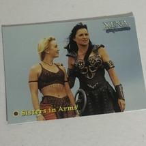 Xena Warrior Princess Trading Card Lucy Lawless Vintage #71 Sisters In Arms - £1.54 GBP