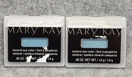 New In Package Mary Kay Mineral Eye Color Azure Full Size X 2 - £11.06 GBP