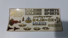 1 Sheet RALEIGH SPORT Plastic Sticker For 1 Raleigh Vintage Bicycle NOS - £27.91 GBP