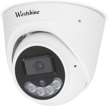 4MP PoE IP Security Camera Full Color Nightvision Dome Camera Outdoor Wi... - £53.61 GBP