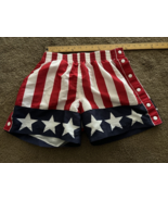 Chubbies American Flag Snap Away Swim Shorts Swimsuit Mens Size Medium - £46.63 GBP