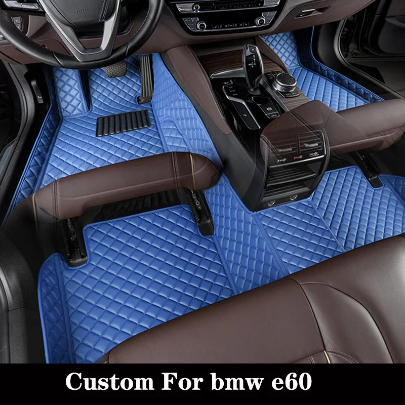 Custom Car Floor Mat For Bmw E60 5 Series 2004 2005 2006 2007 2008 2009 2010 - £25.64 GBP+