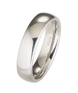 6MM Tungsten Wedding Band, Ring Dome Comfort Fit Sizes 8 - 15 Half Round... - £15.62 GBP