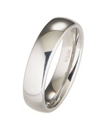 6MM Tungsten Wedding Band, Ring Dome Comfort Fit Sizes 8 - 15 Half Round... - $19.98