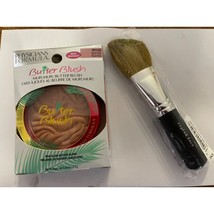 NEW Physicians Formula Butter Blush &quot;Beachy Peach&quot; &amp; Bare Minerals Brush .26 oz - $16.00