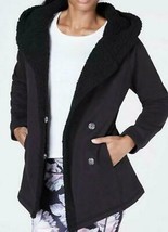 Ideology Womens Winter Faux Fur Jacket, Large - $19.80