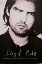 Lloyd Cole Promo Poster Cover Shot w/ Piercing Eyes - £10.64 GBP