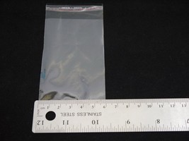 NEW 160X 6cmX10cm 1mil OPD Self Adhesive Seal Reclosable Plastic Clear Bags - £17.59 GBP